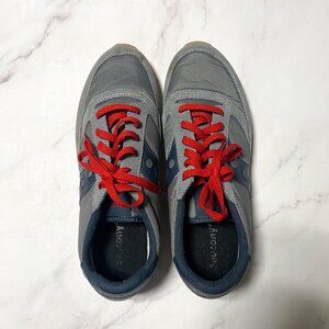 Saucony Grey nylon and suede Jazz original sneaker Size 11 Men's